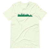 Silhouette Forest Cyclist - Unisex T-shirt